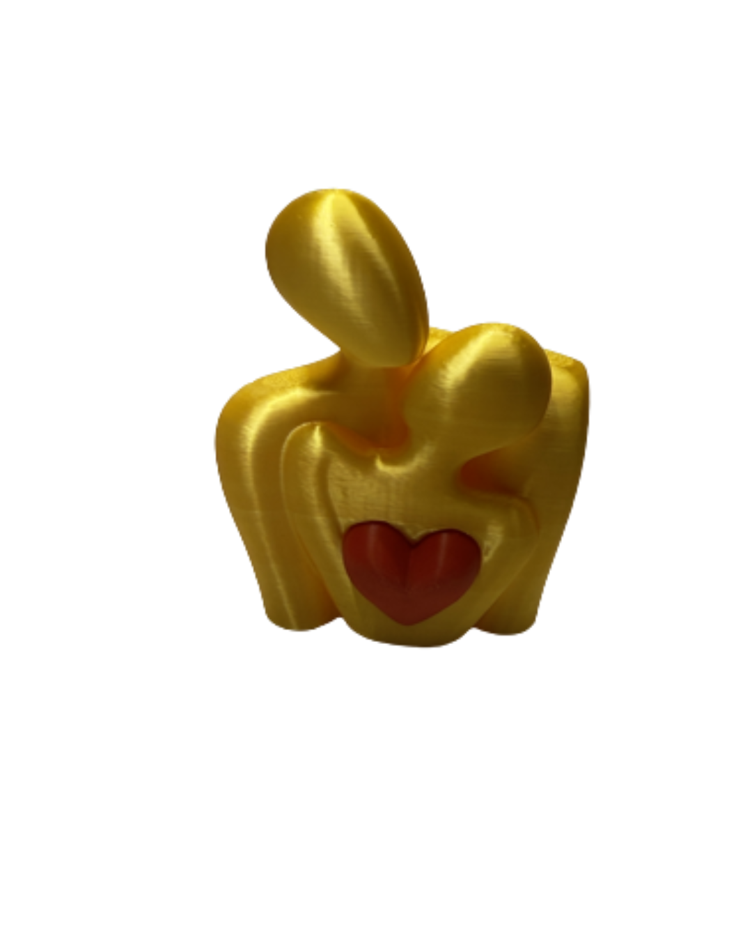 Golden Love Sculpture
