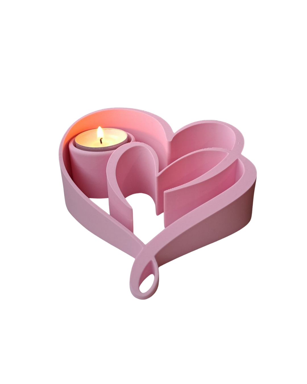 Heart Glow Candle Holder